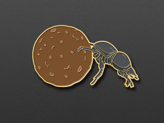 Dung Beetle Pin