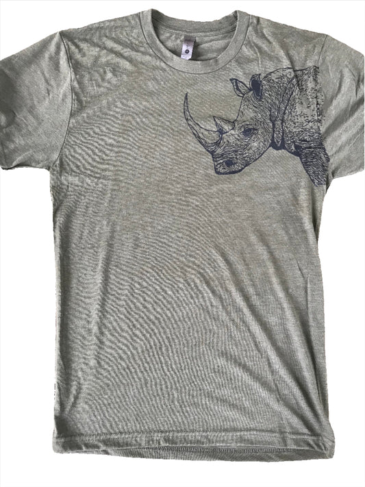 Rhino Sketch Unisex Shirt