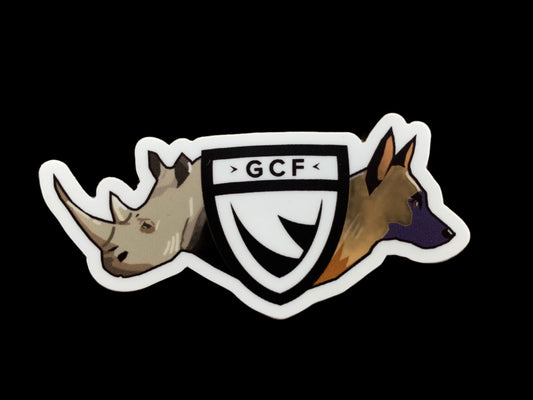 K9 Rhino Protection Shield | Sticker