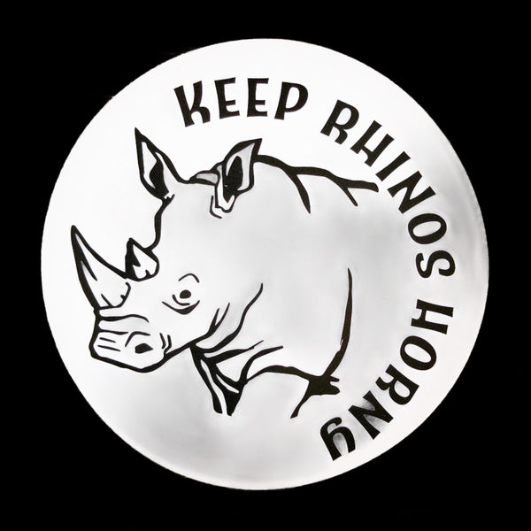 Rhino Logo Sticker