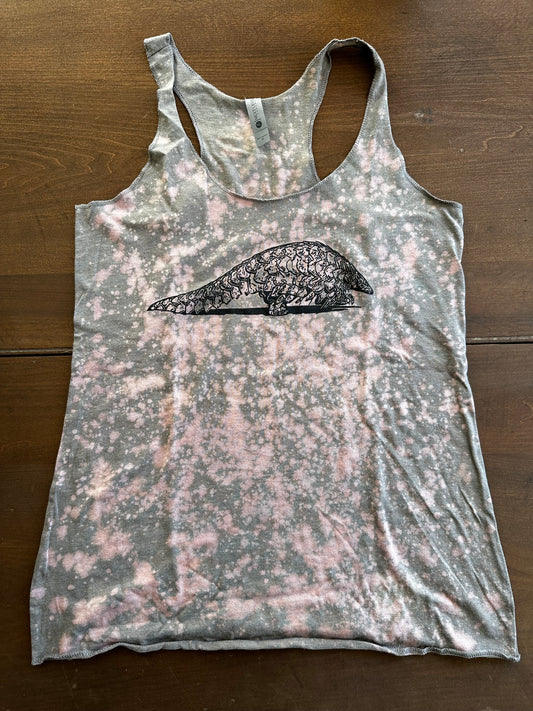 Pangolin tie dye women’s tank