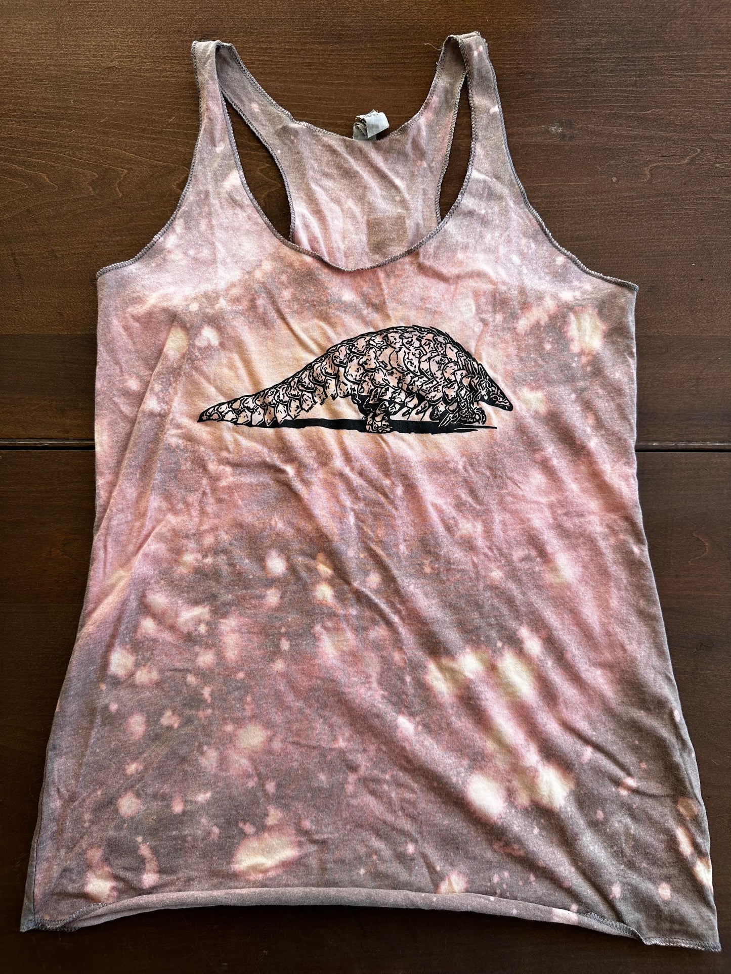 Pangolin tie dye women’s tank