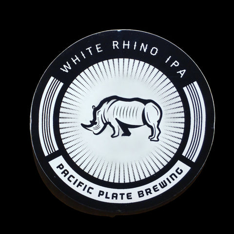 White Rhino IPA - Sticker