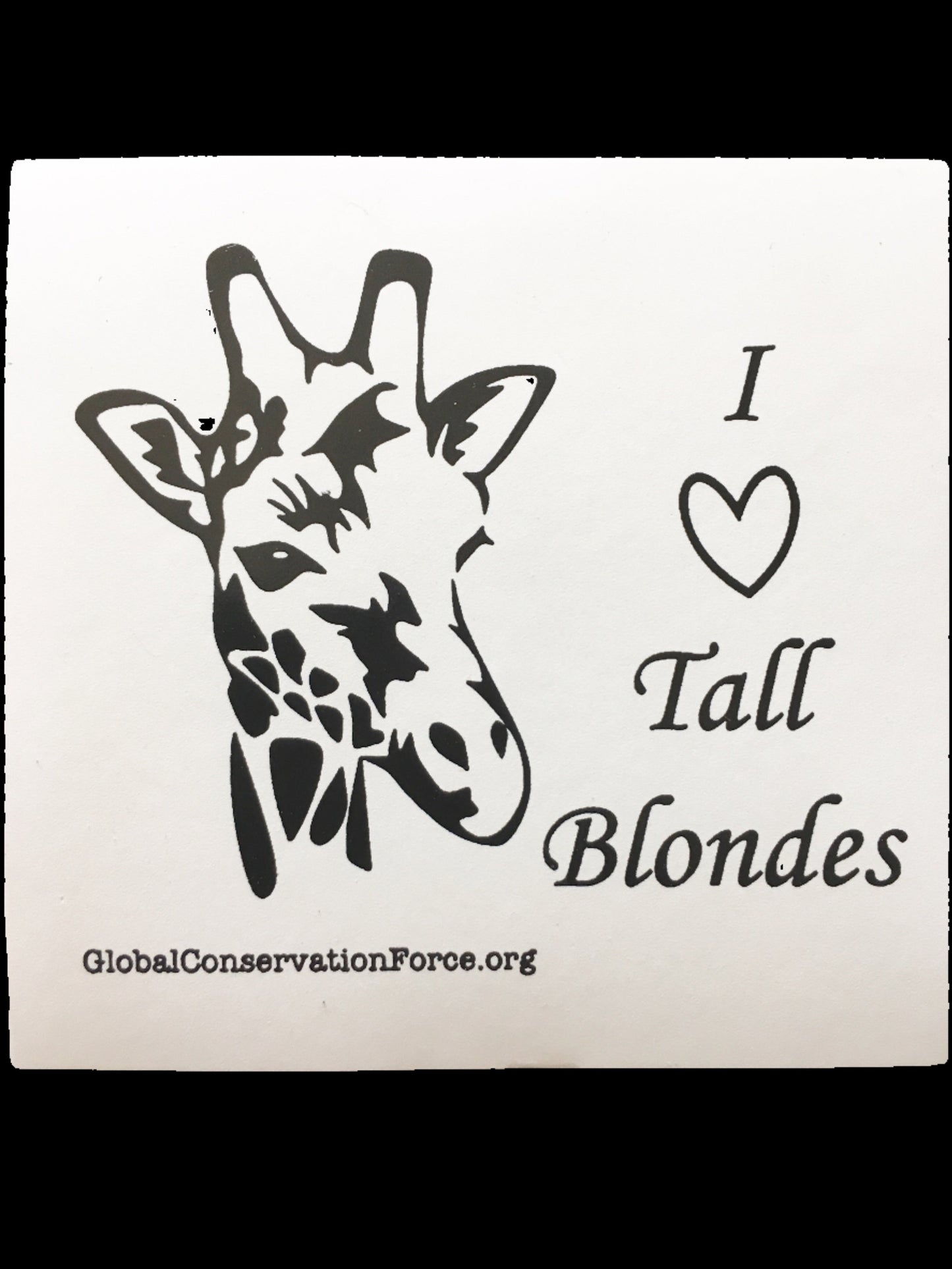 I Heart Tall Blondes - Sticker