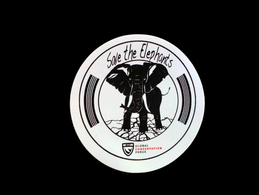 Save The Elephants - Sticker
