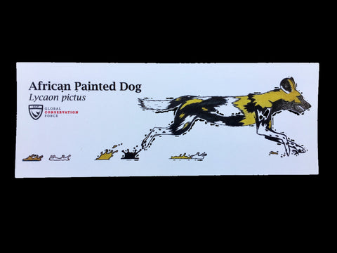 African Painted Dog - Racing Extinction | Sticker