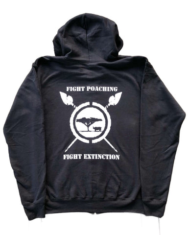 Hoodie - Fight Poaching Fight Extinction